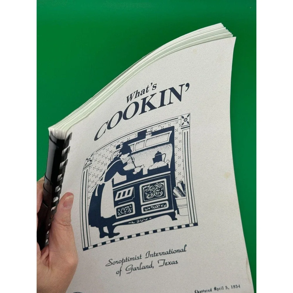 What's Cookin' Soroptimist International Garland Texas Community Cookbook